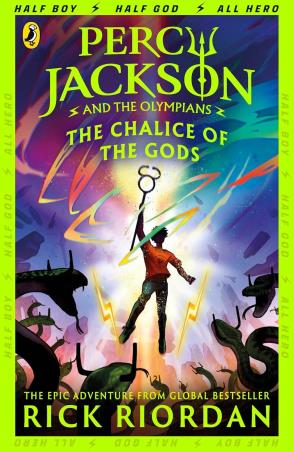 Book cover number 1 for Percy Jackson And The Olympians : The Chalice Of The Gods written by Rick Riordan published by Puffin