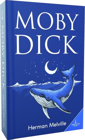 Book cover number 1 for Moby Dick written by Herman Melville published by Timeless Books