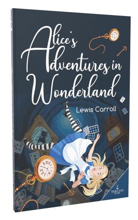 Book cover number 1 for Alice's Adventure in Wonderland written by Lewis Carroll published by Timeless Books