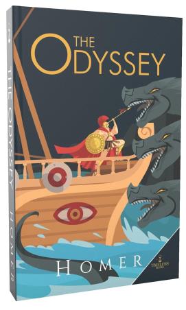 Book cover number 1 for The Odyssey written by Homer published by Timeless Books