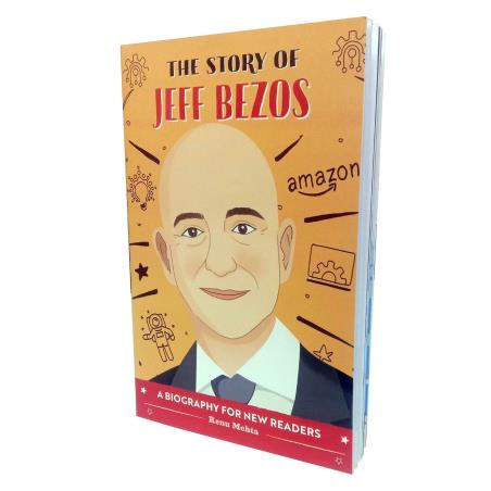 Book cover number 1 for The Story Of Jeff Bezos written by Renu Mehta published by Ramesh Publishing House