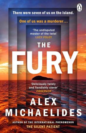 Book cover number 1 for The Fury written by Alex Michaelides published by Penguin Books