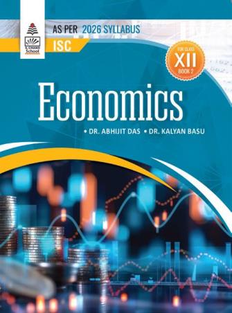 Book cover number 1 for ISC Economics Book 2 Class 12 (As Per 2026 Syllabus) written by Abhijit Das, Kalyan Basu published by S. Chand Publishing