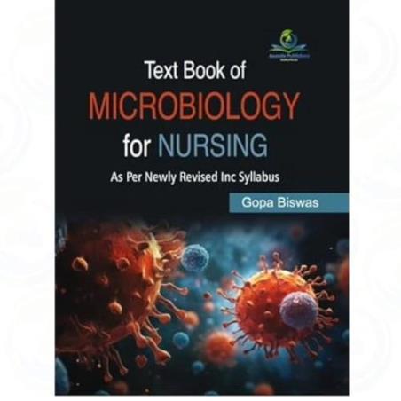 Book cover number 1 for Text Book Of Microbiology (For Nursing) written by Gopa Biswas published by Ananda Publishers