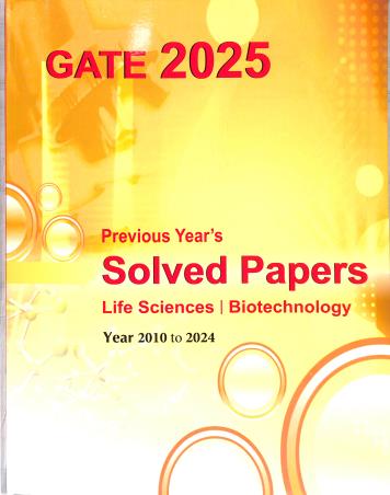 Book cover number 1 for GATE 2025 Previous Year's Solved Papers : Life Science, Biotechnology (Year 2010 To 2024) written by NA published by Pathfinder Publication