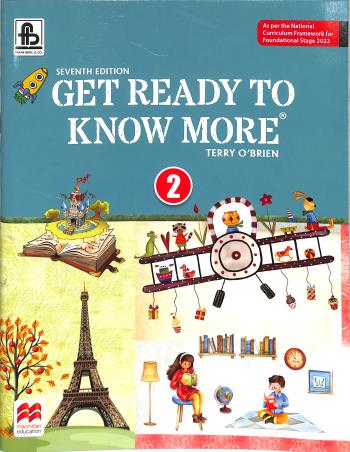 Book cover number 1 for Get Ready To Know More 2 (NCF FS 2022) written by Terry O'Brien published by Frank Bros. & Co.