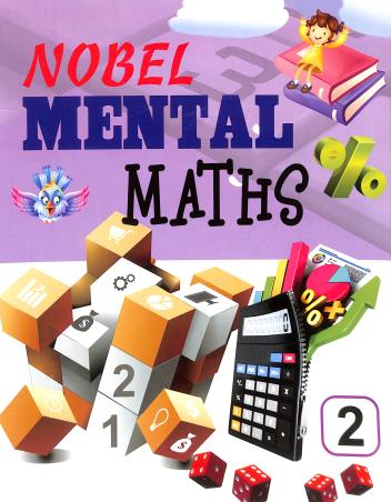 Book cover number 1 for Nobel Mental Maths 2 written by NA published by Nalanda Sahitya Sadan
