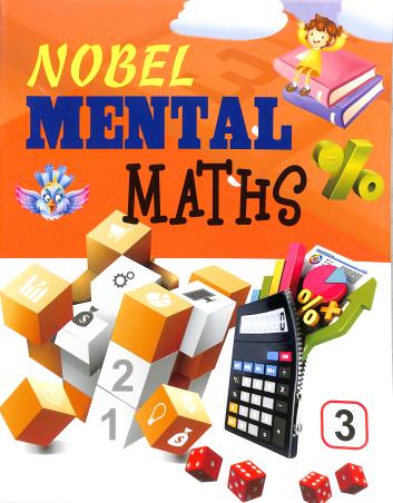 Book cover number 1 for Nobel Mental Maths 3 written by NA published by Nalanda Sahitya Sadan