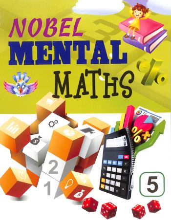 Book cover number 1 for Nobel Mental Maths 5 written by NA published by Nalanda Sahitya Sadan