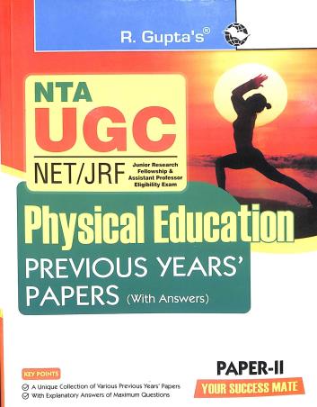 Book cover number 1 for NTA UGC NET/JRF Exam Physical Education Previous Years Papers With Answers written by NA published by Ramesh Publishing House