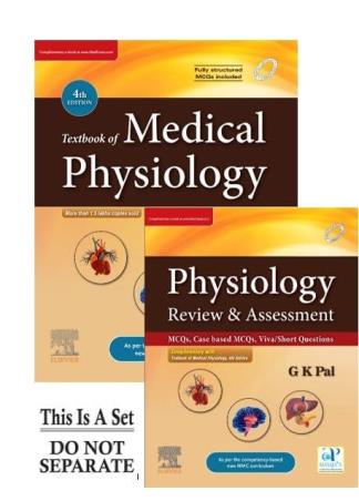 Book cover number 1 for Textbook Of Medical Physiology written by G. K. Pal published by Elsevier