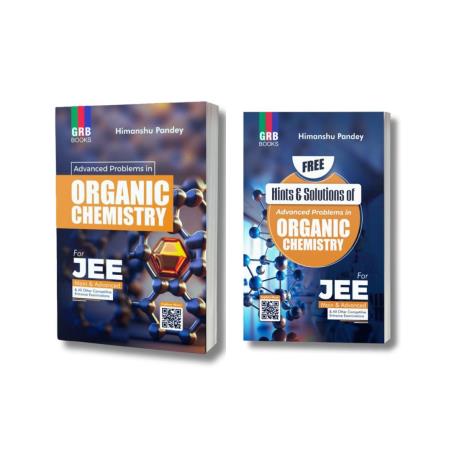 Book cover number 1 for GRB Advanced Problems In Organic Chemistry For JEE (Main & Advanced) With Free Hints & Solution written by Himanshu Pandey published by G. R. Bathla & Sons
