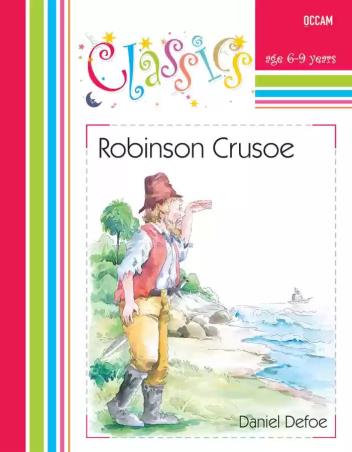 Book cover number 1 for Classics - Robinson Crusoe written by Daniel Defoe published by Occam