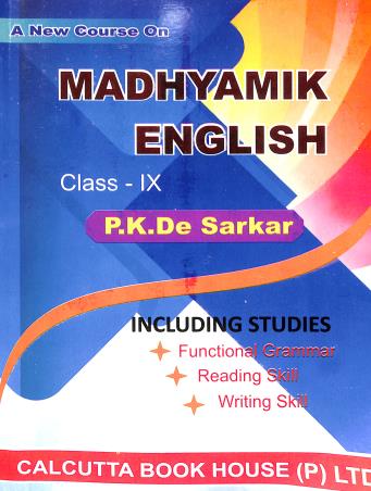 Book cover number 1 for A New Course On Madhyamik English Class 9 (2025) written by NA published by Calcutta Book House (P) Ltd
