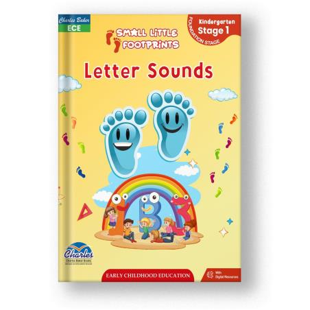 Book cover number 1 for Small Little Footprints Letter Sounds Kindergarten Stage 1 (Foundation Stage) written by NA published by Charles Baker Books Ltd.