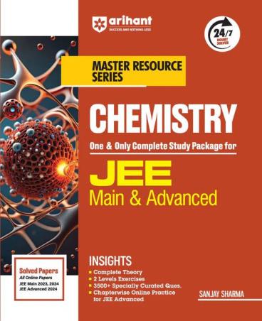 Book cover number 1 for Master Resource Series Chemistry JEE Main & Advanced written by Sanjay Sharma published by Arihant Prakashan
