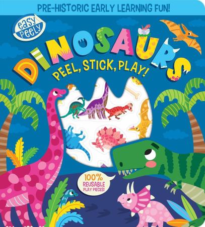 Book cover number 1 for Easy Peely Dinosaurs written by Holly Hall published by Imagine That Publishing Ltd