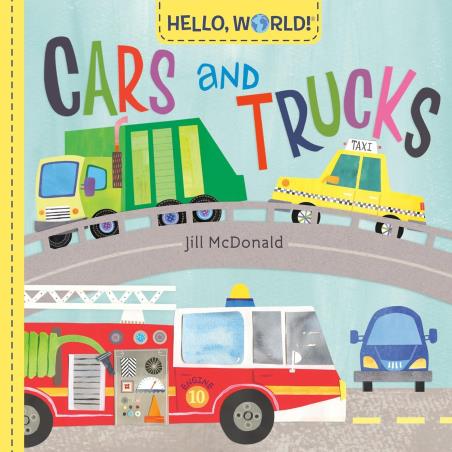 Book cover number 1 for Hello, World! Cars And Trucks written by Jill McDonald published by Doubleday
