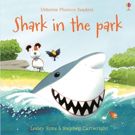 Book cover number 1 for Shark In The Park written by Lesley Sims published by Usborne