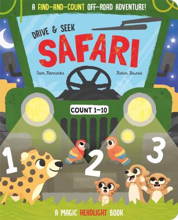 Book cover number 1 for Drive & Seek - Safari written by Jenny Copper published by Imagine That Publishing Ltd