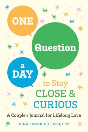 Book cover number 1 for One Question A Day To Stay Close And Curious written by Gina Senarighi published by Zeitgeist