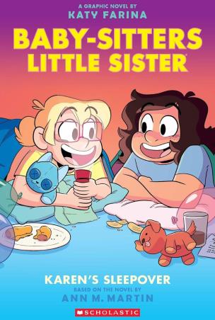 Book cover number 1 for Baby-Sitters Little Sister : Karen's Sleepover written by Ann M. Martin published by Scholastic