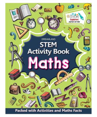 Book cover number 1 for STEM Activity Book Maths written by NA published by Dreamland Publications