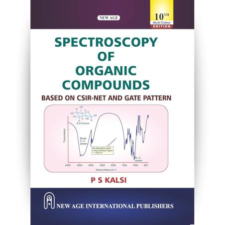 Book cover number 1 for Spectroscopy Of Organic Compounds written by P. S. Kalsi published by New Age International (P) Limited, Publishers