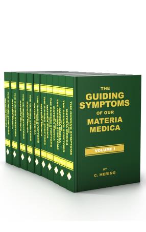 Book cover number 1 for The Guiding Symptoms Of Our Materia Medica (Set Of 10 Volume) written by C. Hering published by B. Jain Publishers (P) Ltd.
