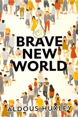 Book cover number 1 for Brave New World written by Aldous Huxley published by Harper Collins Publishers