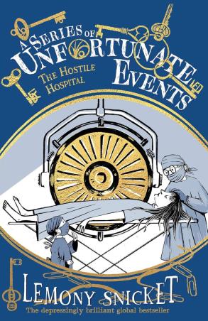 Book cover number 1 for A Series of Unfortunate Events (The Hostile Hospital) written by Lemony Snicket published by Farshore