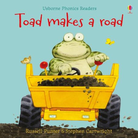 Book cover number 1 for Toad Makes A Road written by Russell Punter published by Usborne