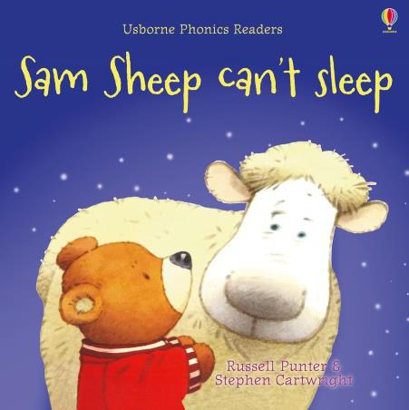 Book cover number 1 for Sam Sleep Can't Sleep written by Russell Punter published by Usborne
