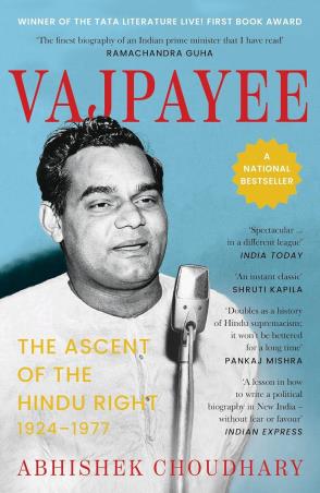 Book cover number 1 for Vajpayee written by Abhishek Choudhary published by Picador