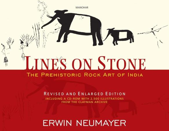 Book cover number 1 for Lines On Stone : The Prehistoric Rock Art Of India written by Erwin Neumayer published by Manohar Publishers & Distributors