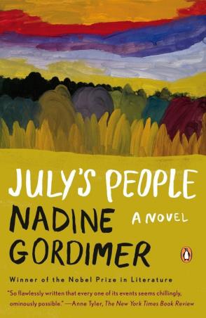 Book cover number 1 for July's People written by Nadine Gordimer published by Penguin Books