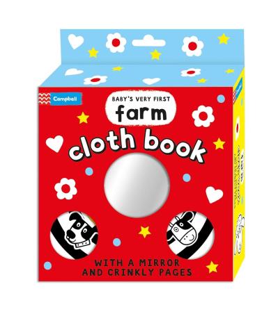 Book cover number 1 for Baby's Very First Farm : Cloth Book written by NA published by Campbell Books