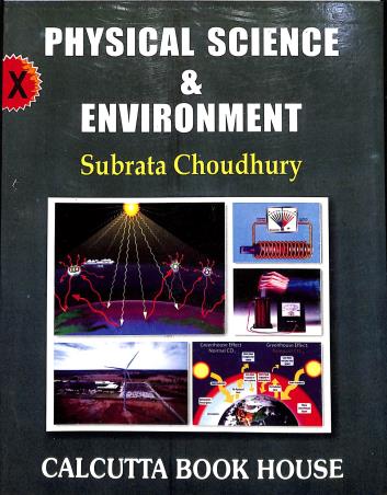 Book cover number 1 for Physical Science & Environment Class 10 (2026) written by Subrata Choudhury published by Calcutta Book House
