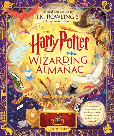 Book cover number 1 for The Harry Potter Wizarding Almanac written by J. K. Rowling published by Bloomsbury Publishing