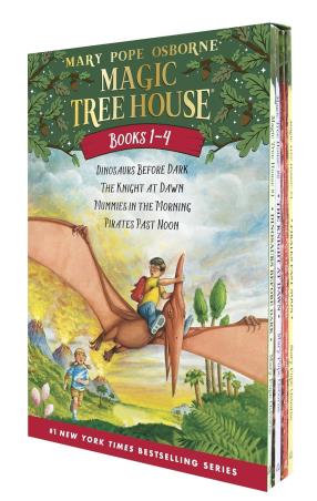 Book cover number 1 for Magic Tree House Book 1-4 written by Mary Pope Osborne published by Random House