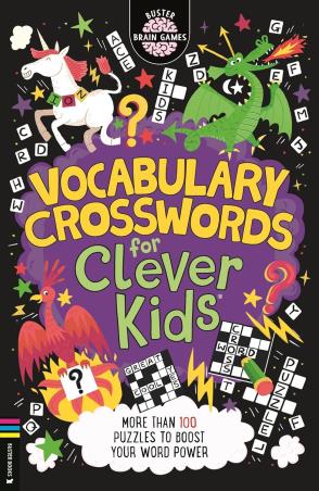 Book cover number 1 for Vocabulary Crosswords For Clever Kids written by NA published by Buster Books