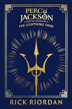 Book cover number 1 for Percy Jackson And The Olympians : The Lightning Thief written by Rick Riordan published by Puffin