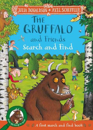 Book cover number 1 for The Gruffalo And Friends Search And Find Book written by Julia Donaldson published by Macmillan Education