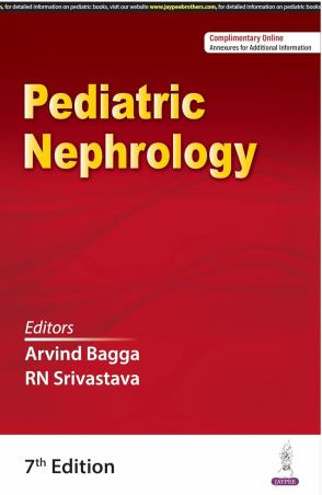 Book cover number 1 for Pediatric Nephrology written by Arvind Bagga, R. N. Srivastava published by Jaypee Brothers Medical Publishers (P) Ltd.