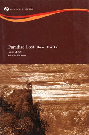 Book cover number 1 for Paradise Lost Book 3 & 4 written by John Milton published by Books Way
