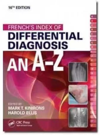 Book cover number 1 for French's Index Of Differential Diagnosis An A-Z written by Mark T. Kinirons, Harold Ellis published by CRC Press