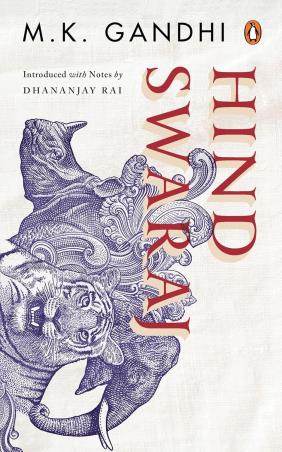 Book cover number 1 for Hind Swaraj written by M. K. Gandhi published by Penguin Books