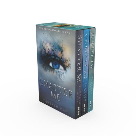 Book cover number 1 for Shatter Me (Set Of 3 Books) written by Tahereh Mafi published by Dean