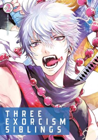 Book cover number 1 for Three Exorcism Siblings (Vol.2) written by Shinta Harekawa published by Titan Books