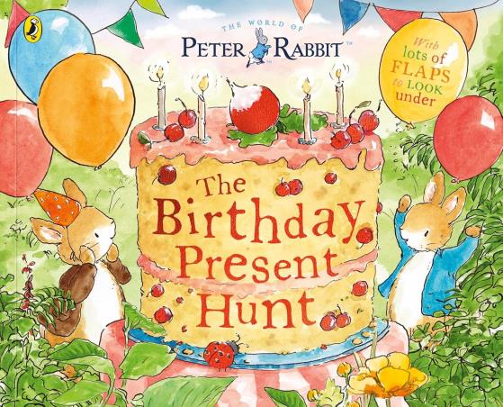 Book cover number 1 for The World Of Peter Rabbit : The Birthday Present Hunt written by Beatrix Potter published by Puffin